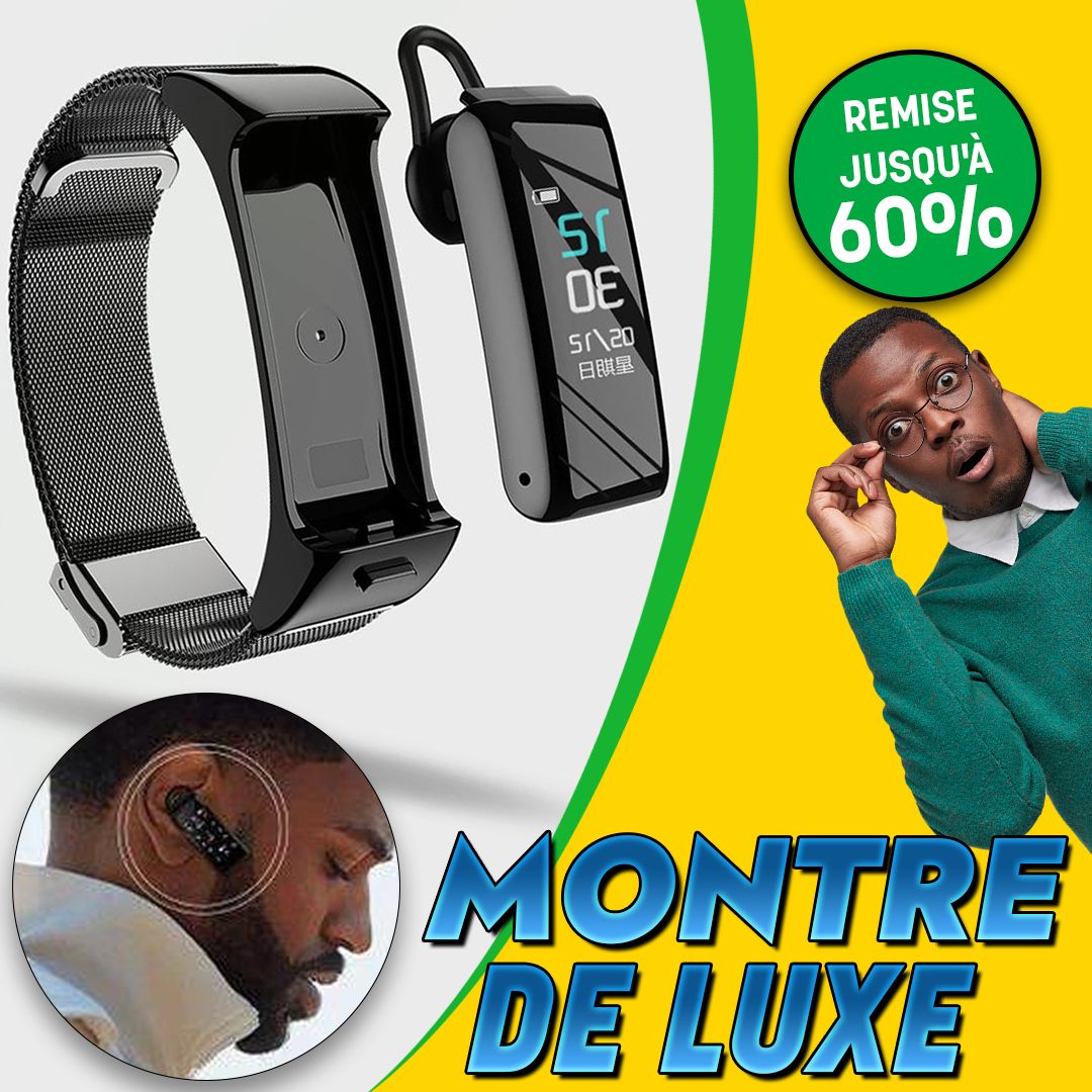2 in 1 smart bracelet with Bluetooth-CNG earphones