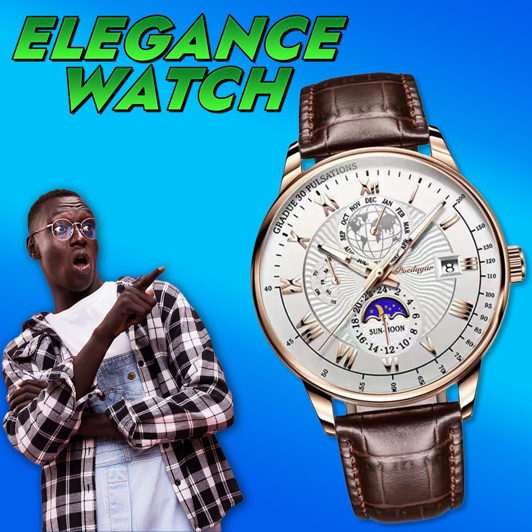 Montre de luxe Luminous POEDAGAR pour homme-RDC