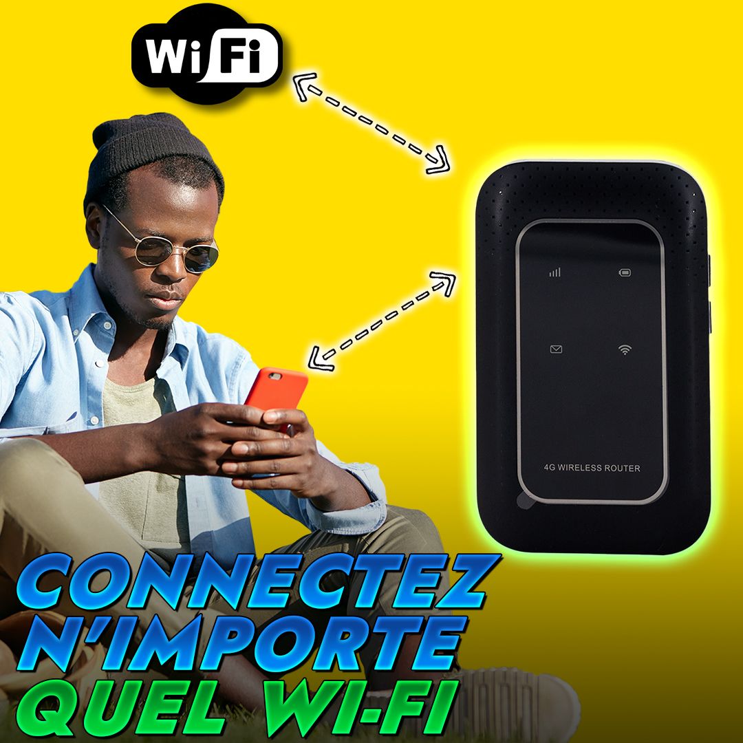 Routeur de poche 4G LTE et Vous aide à trouver le code wifi-SN