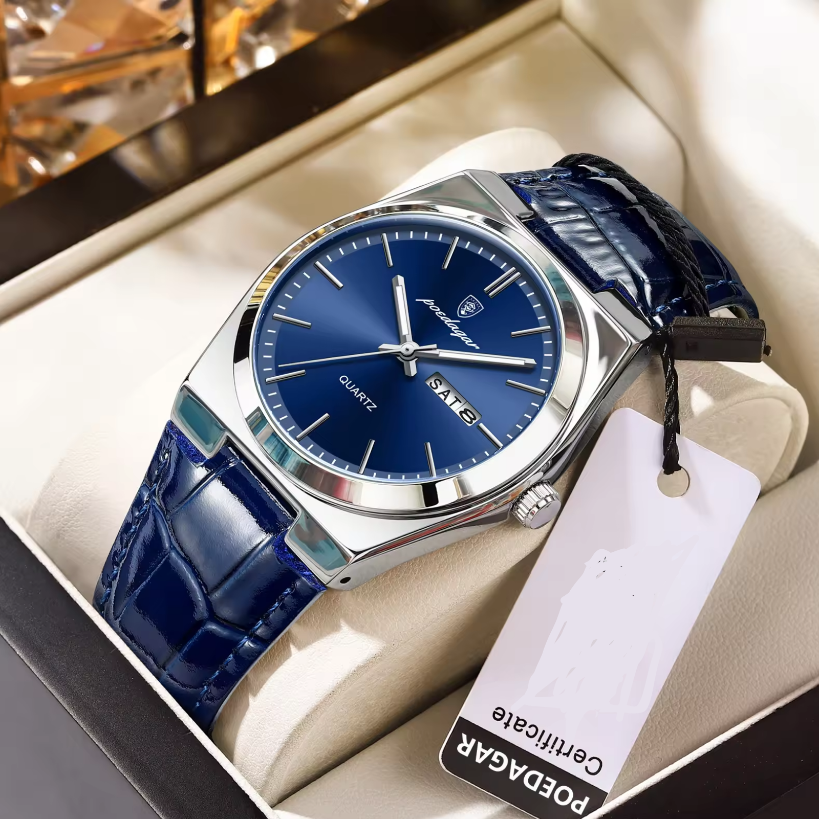 POEDAGAR Nouvelles montres de sport pour Homme -GB