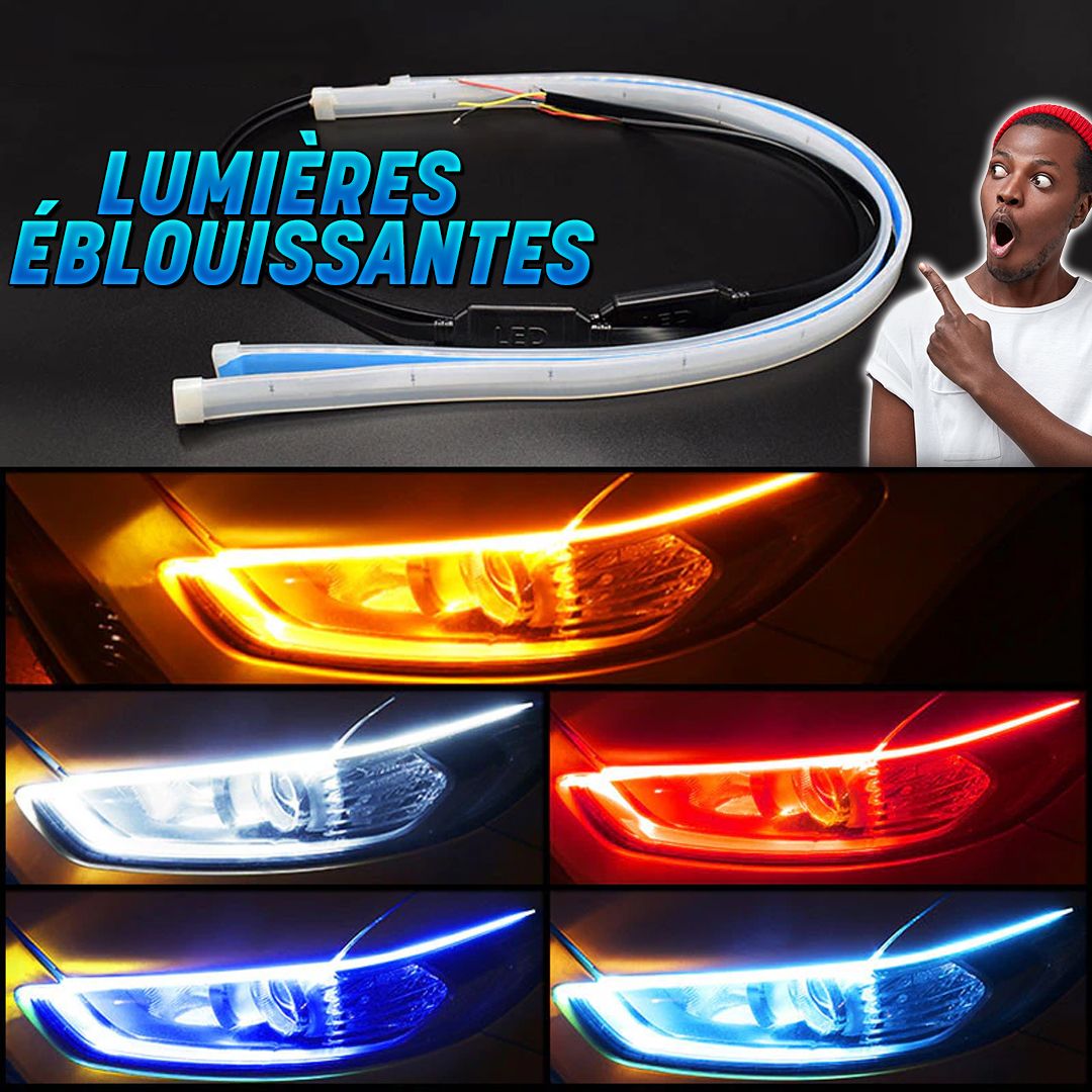 LED DRL daytime running lights for car (pack 2 pieces)-CNG