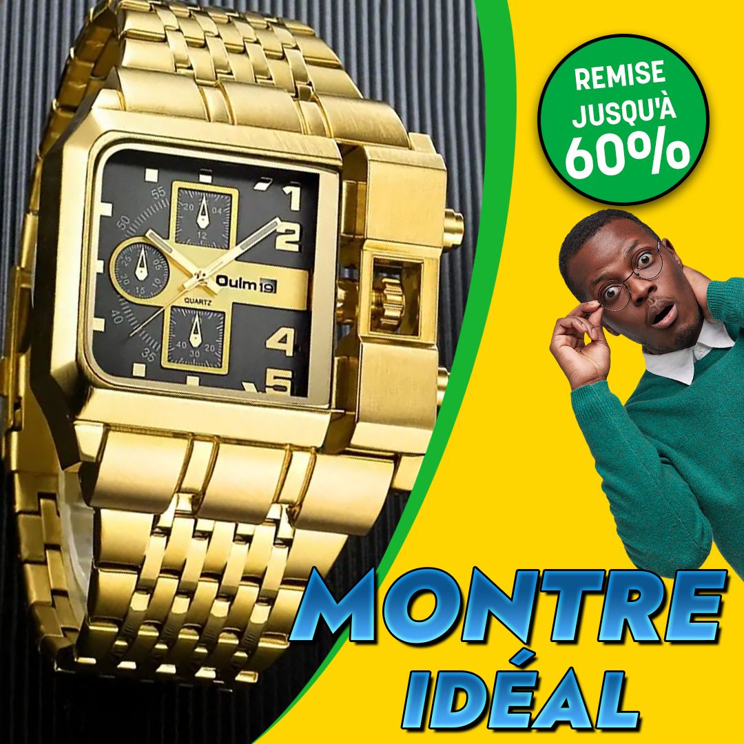 Montre De Luxe Oulm Gold Pour Homme  - GNk