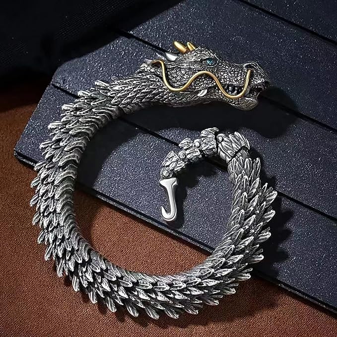 Bracelet dragon en Acier Inoxydable vintage-GNK