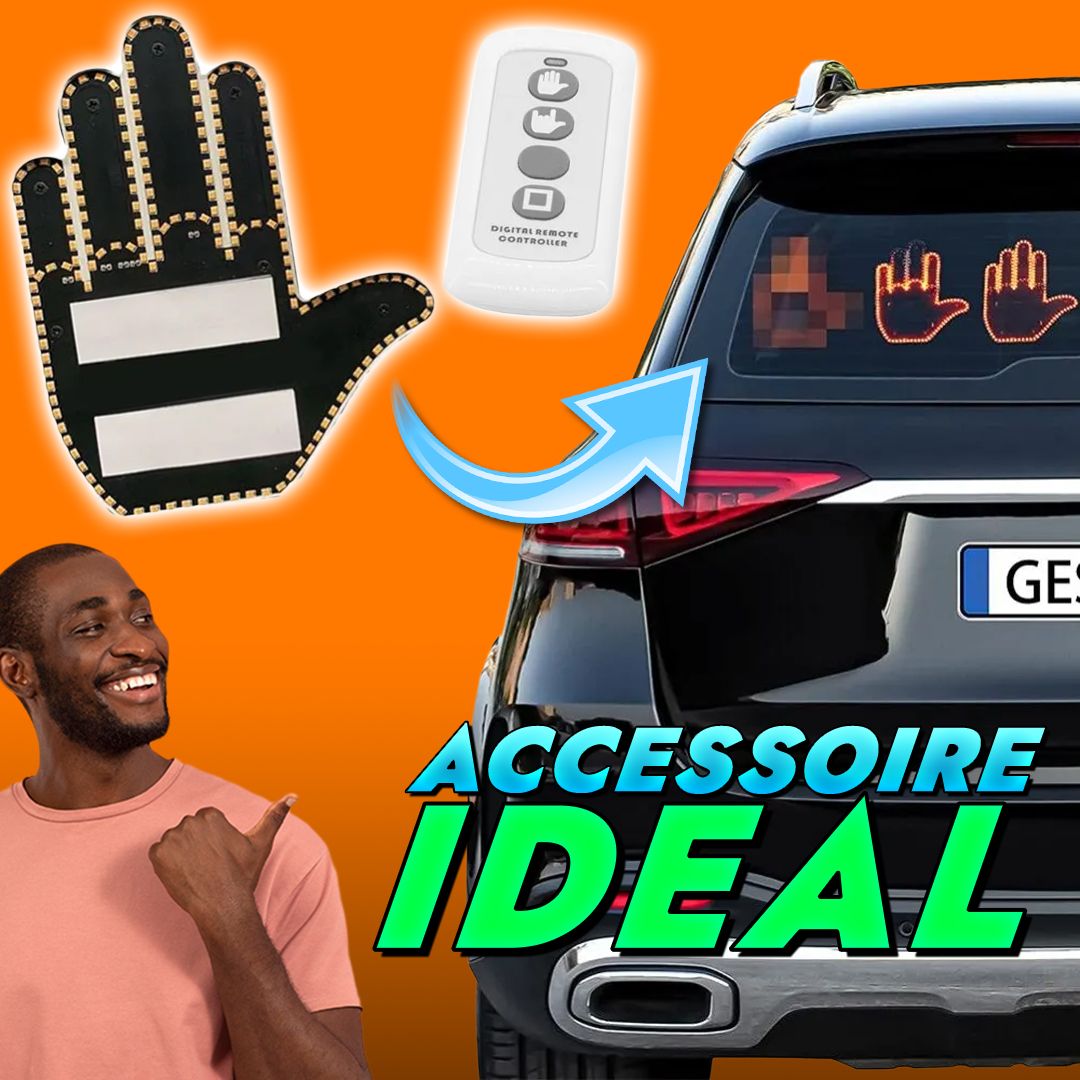 Rear Windshield LED Light - Safety and Style in One