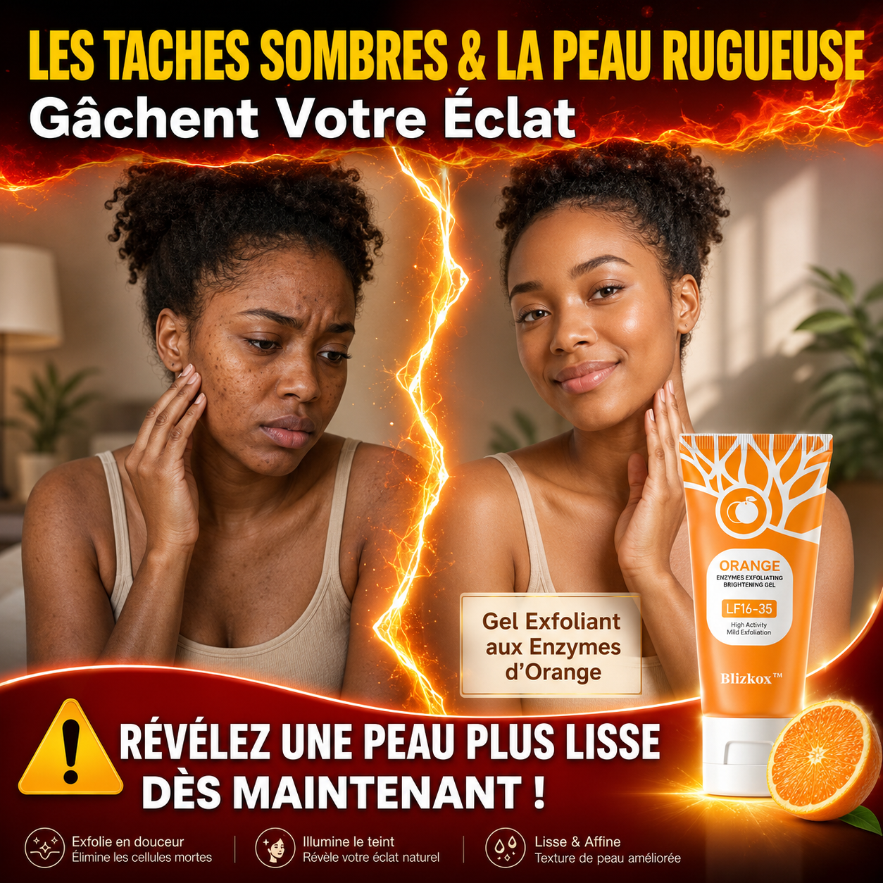 Gel Exfoliant aux Enzymes